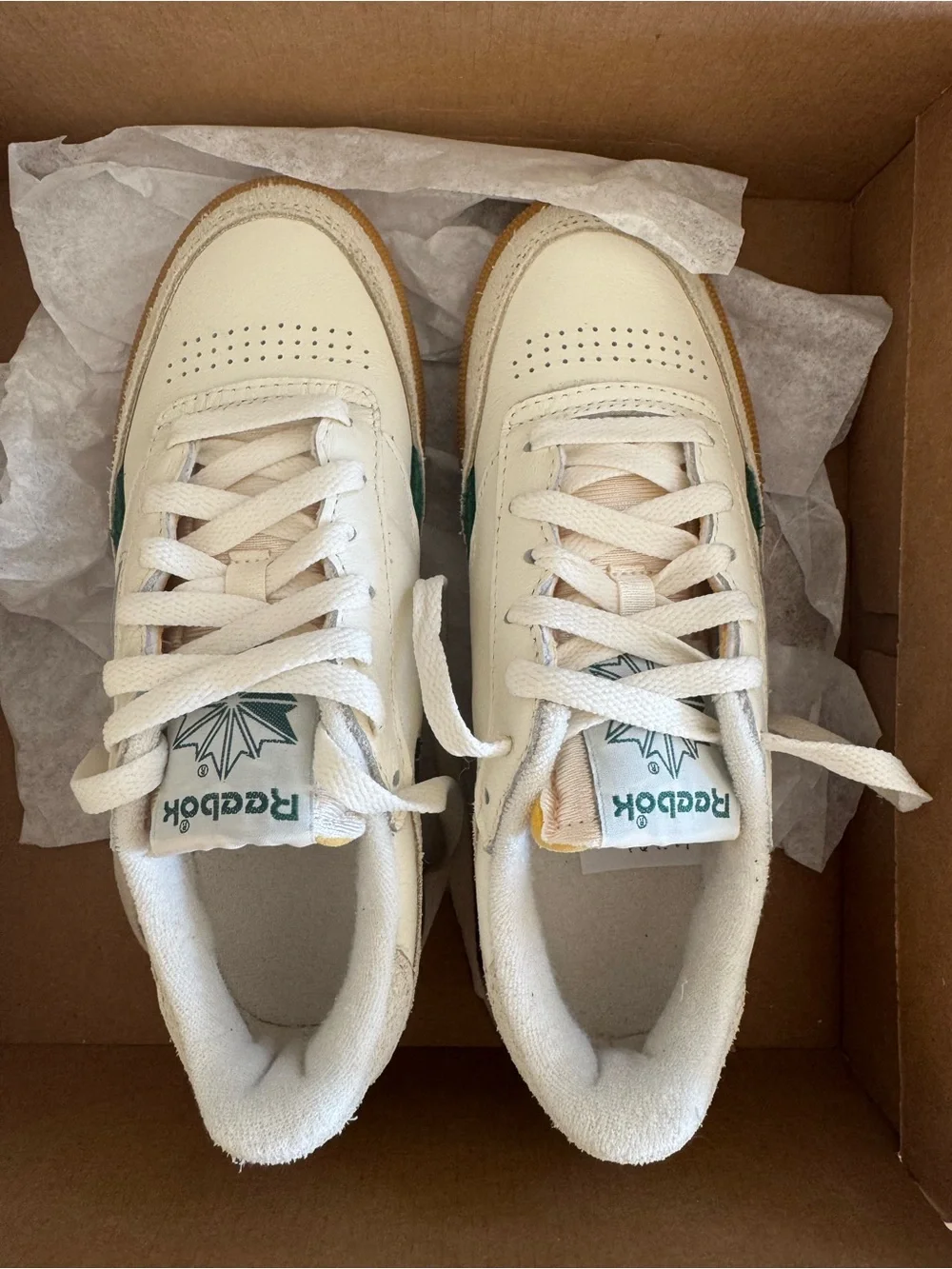 Madewell x Reebok Unisex Club C Revenge Sneakers